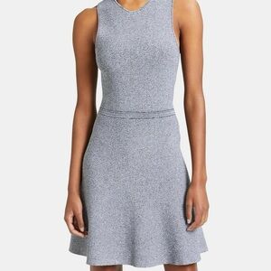 Theory Gray Midi Dress